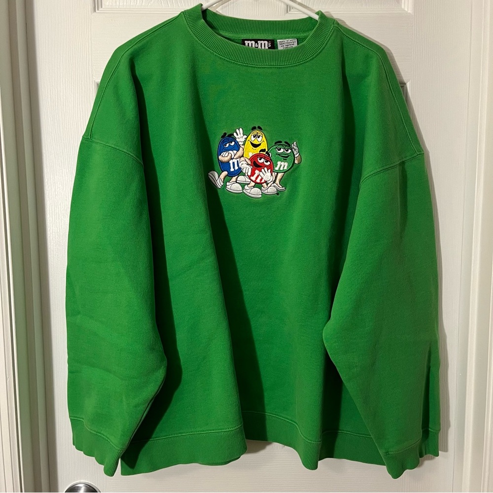 M&M’s Embroidered Character Crewneck